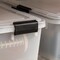 IRIS USA 41 Qt Storage Box with Gasket Seal Lid, 4 Pack - BPA-Free, Made in USA - Heavy Duty Moving Containers with Tight Latch, Weather Proof Tote Bin, WEATHERPRO - Clear/Black